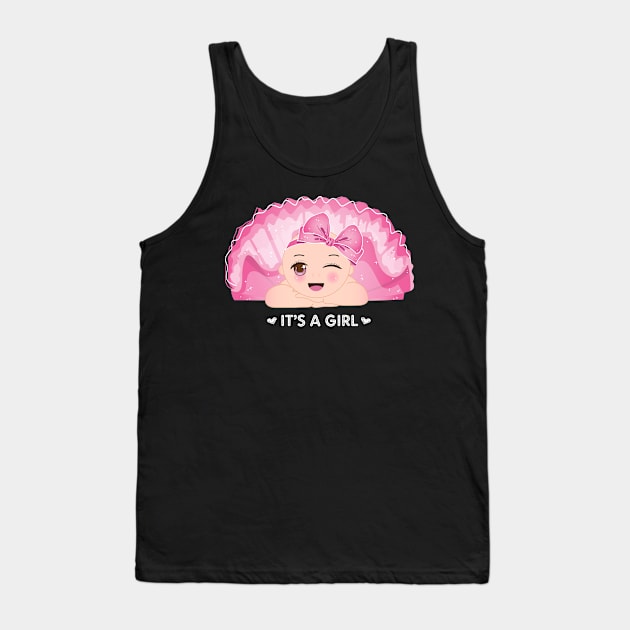 It's a Girl Tank Top by Riczdodo